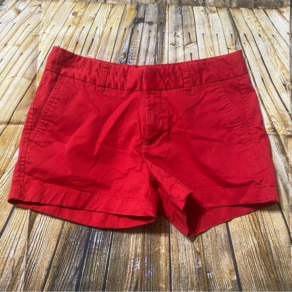 Khakis By Gap Red City 3 Inch Cotton Stretch Chino Shorts - Picture 1 of 4